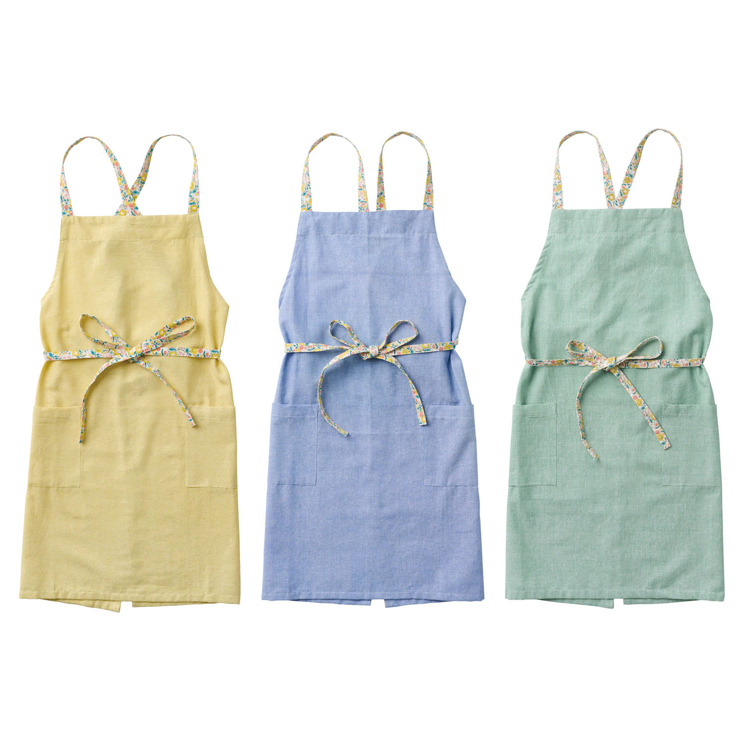 【2026年5月1日より価格改定】フラワーストリングエプロン - 画像1