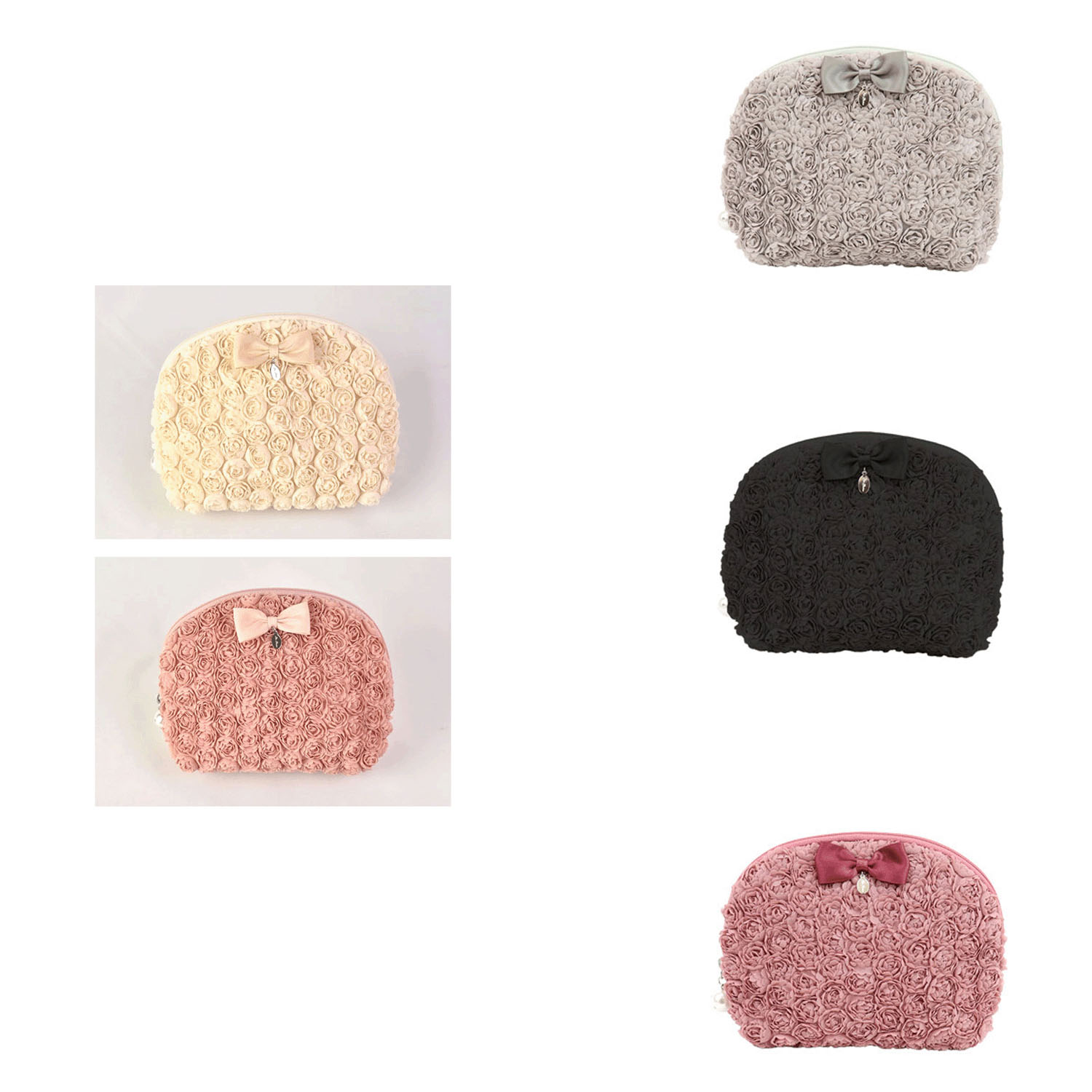 【34番再入荷！】ミニローズシェルポーチ