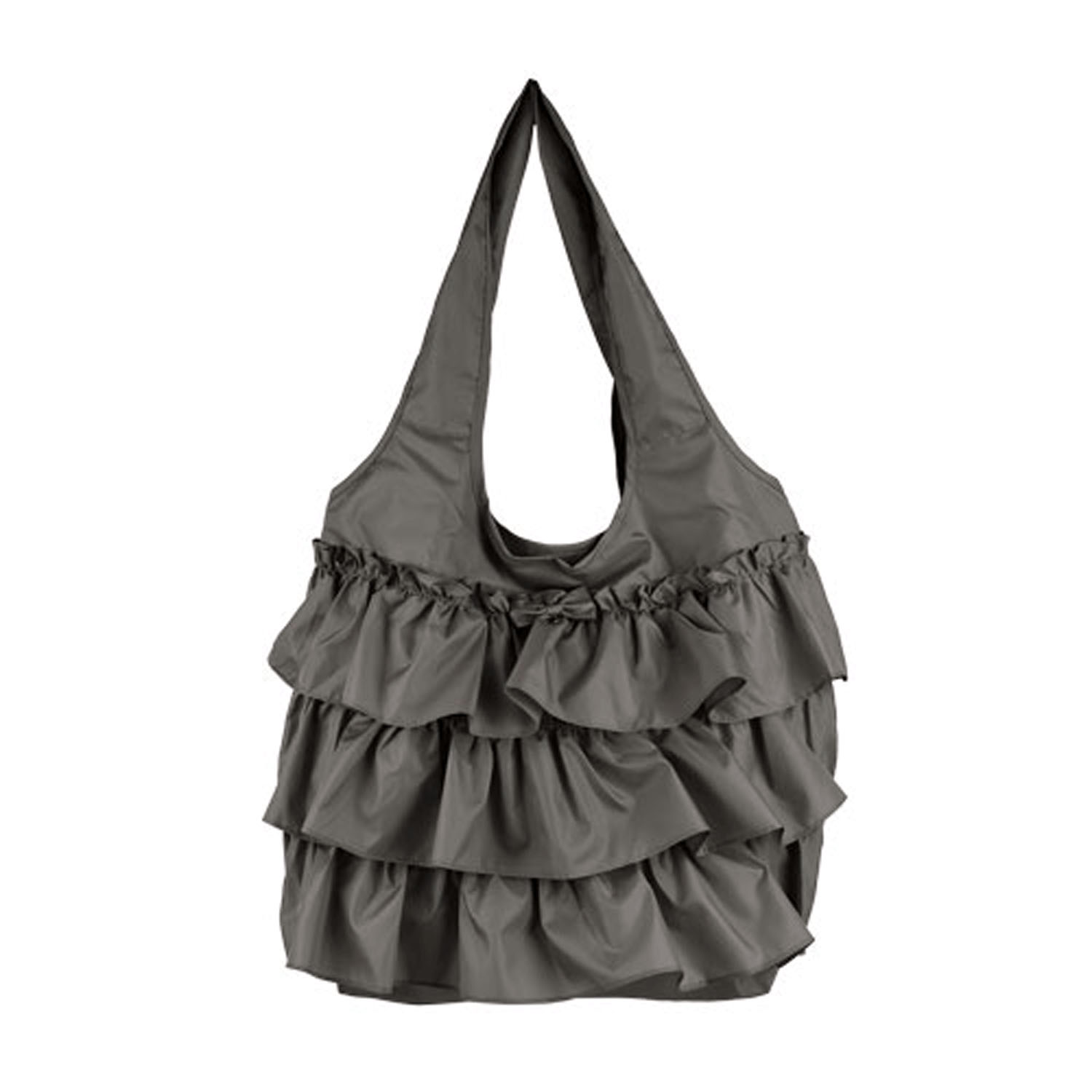 3段フリルエコバッグ