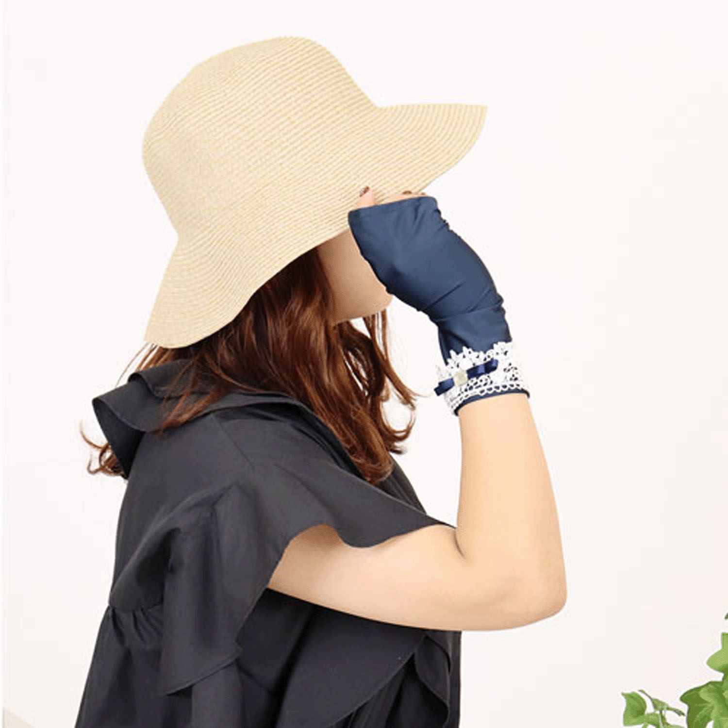 ローズガーデンUVショート手袋 - 画像4