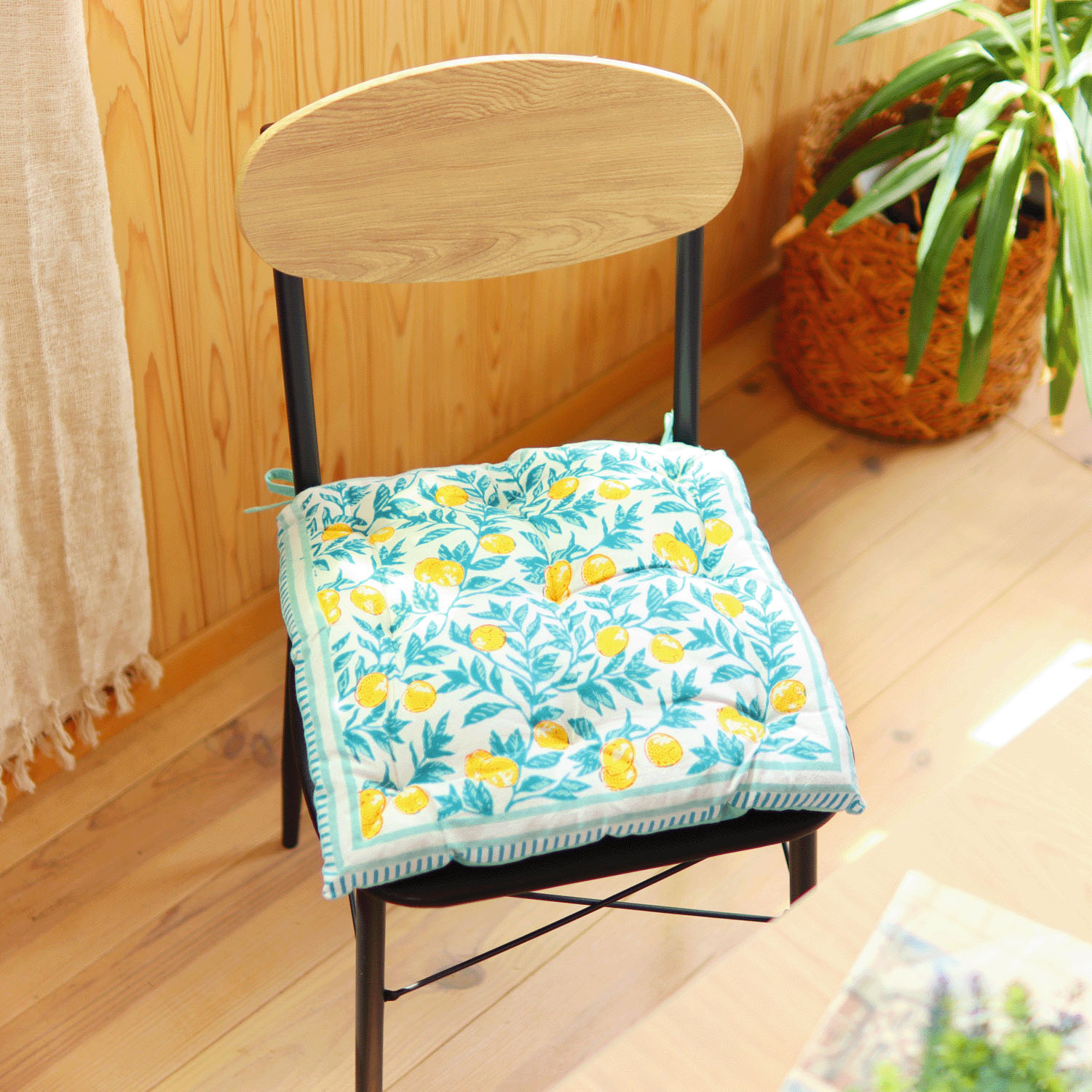 シートクッション  ボニータブロックプリント - 画像25