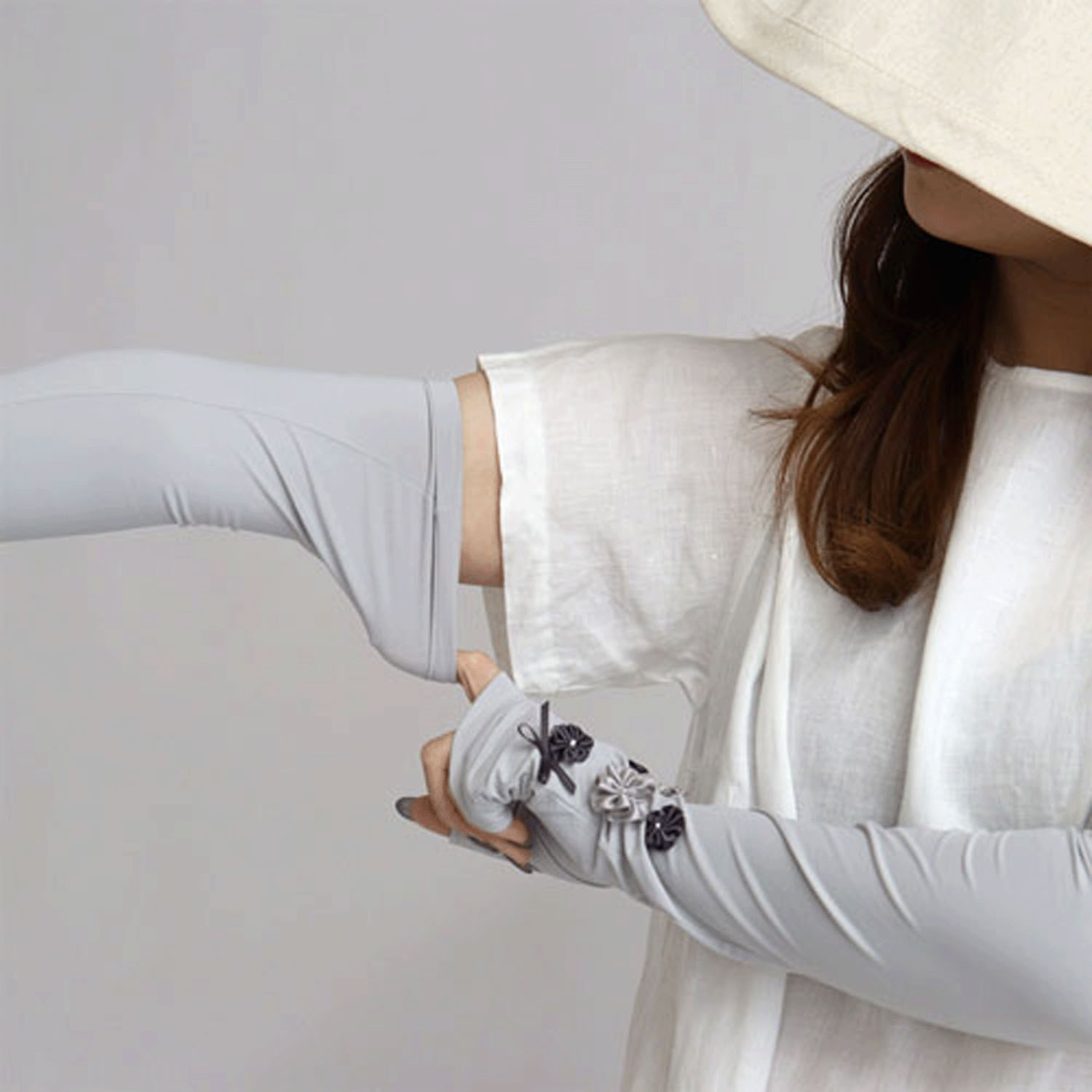 アンジェラ UVロング手袋 - 画像2