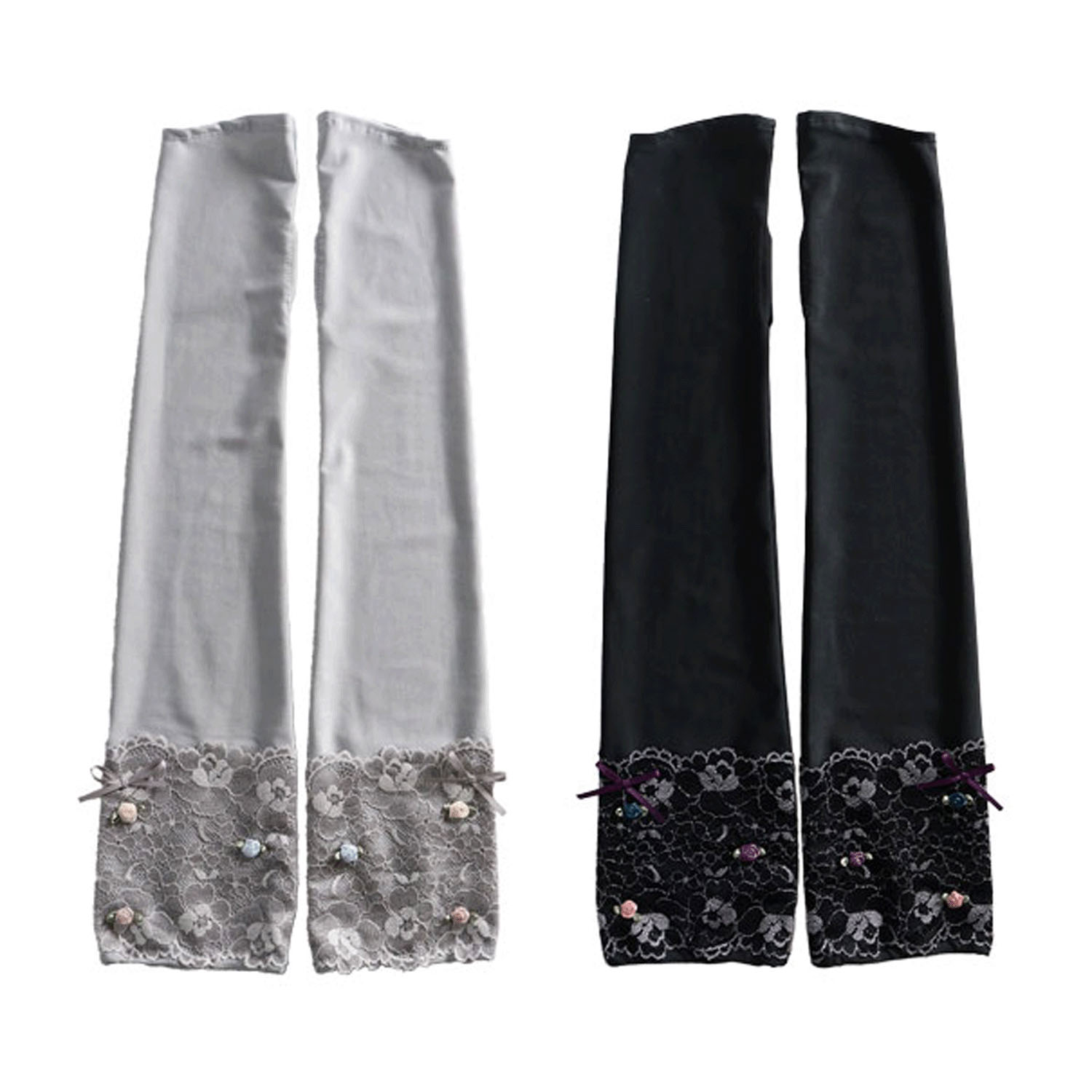 薔薇の園 UVロング手袋 - 画像1