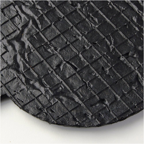 ローズウェルカムコイヤーマット半円75x45cm - 画像2