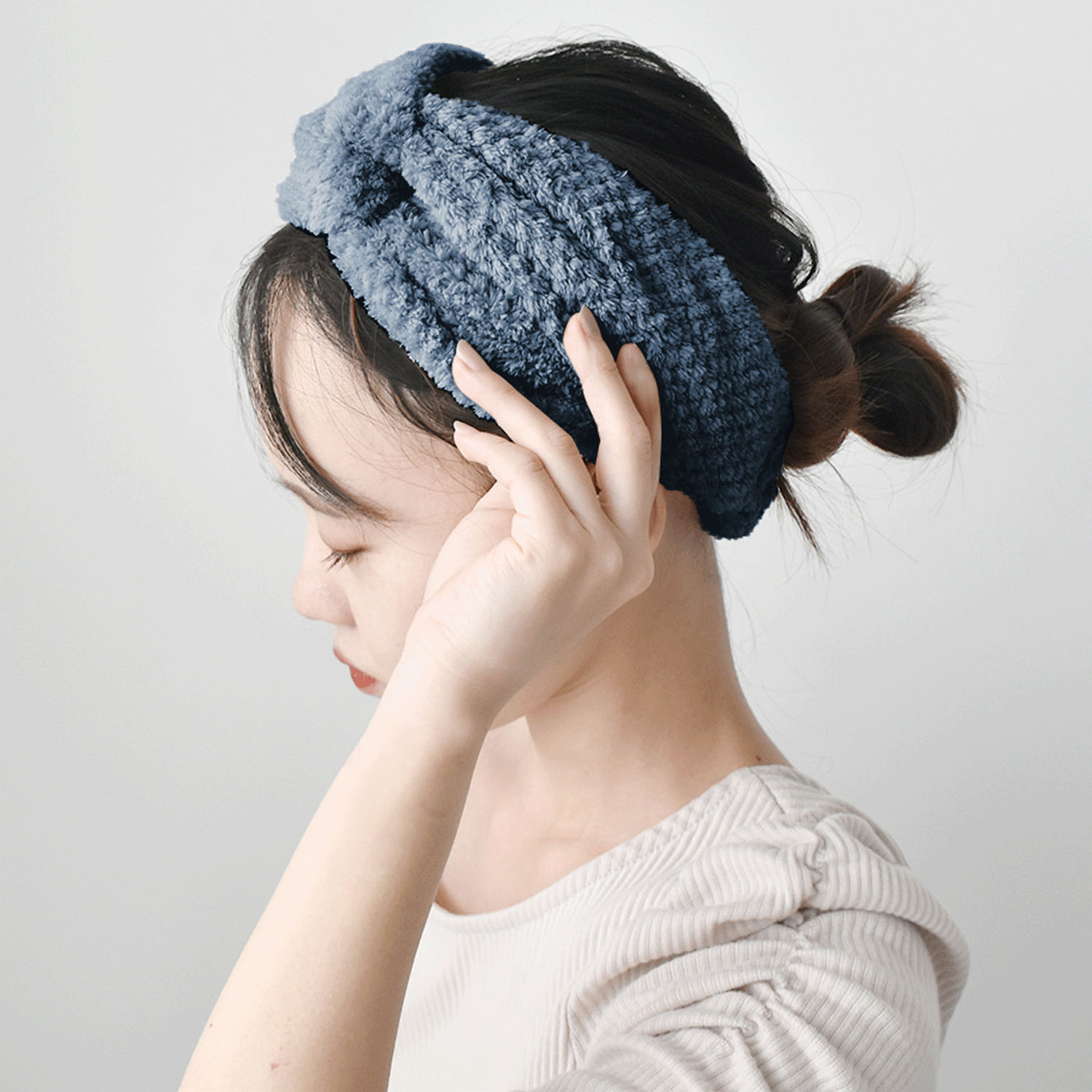 dimancheクイックドライヘアバンド - 画像1