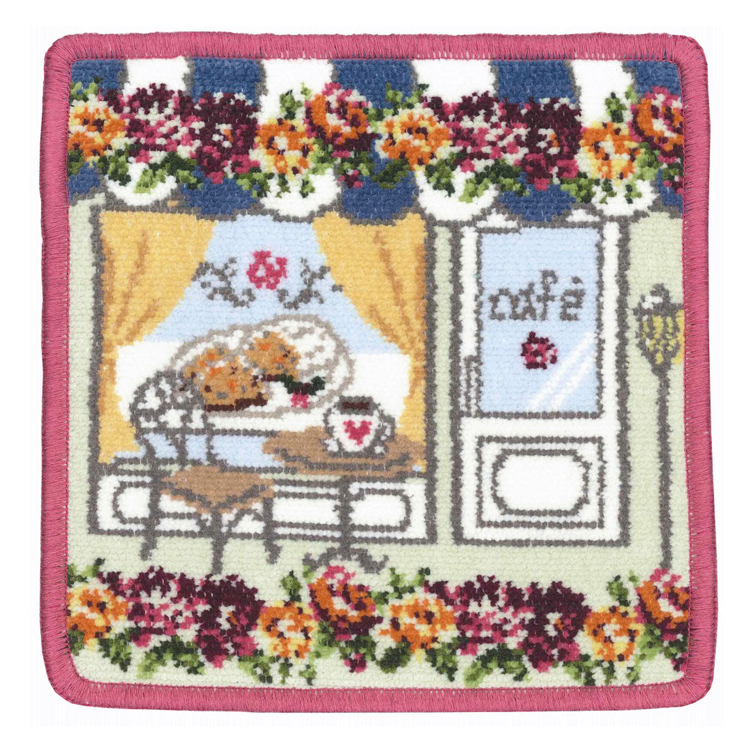 カフェ ハンカチ20×20 - 画像1