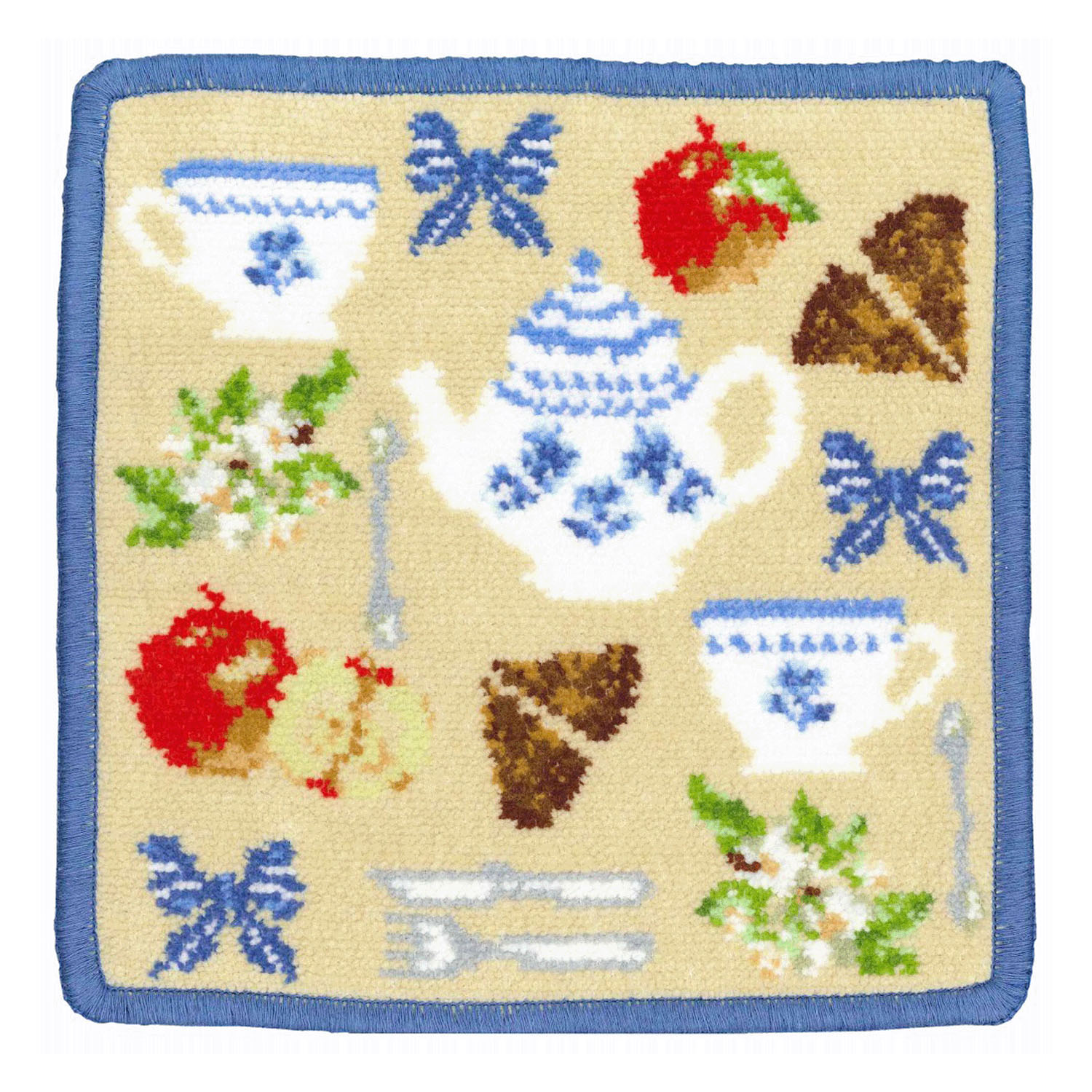 アプフェルクーヘン ハンカチ20×20 - 画像1