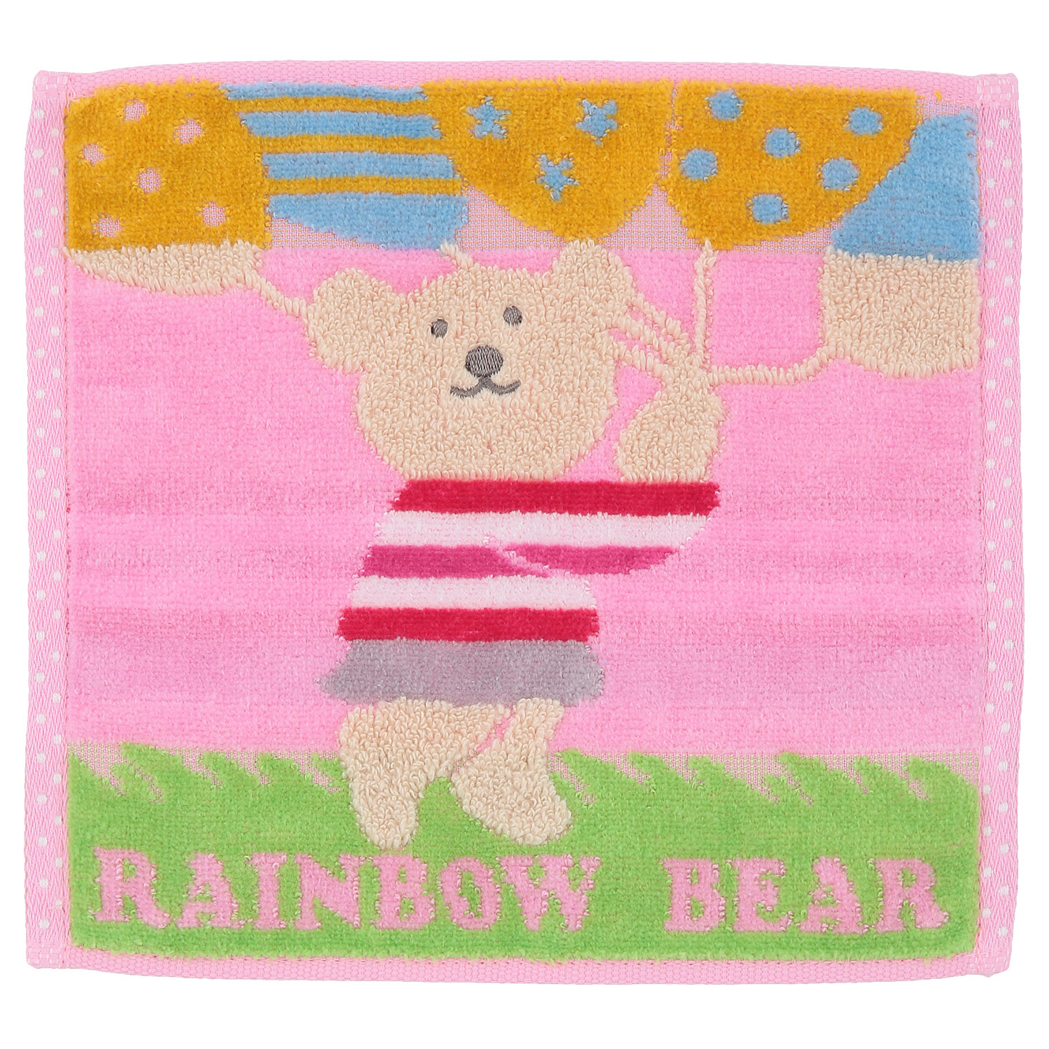 レインボーベア ストーリー ハンカチ - 画像2