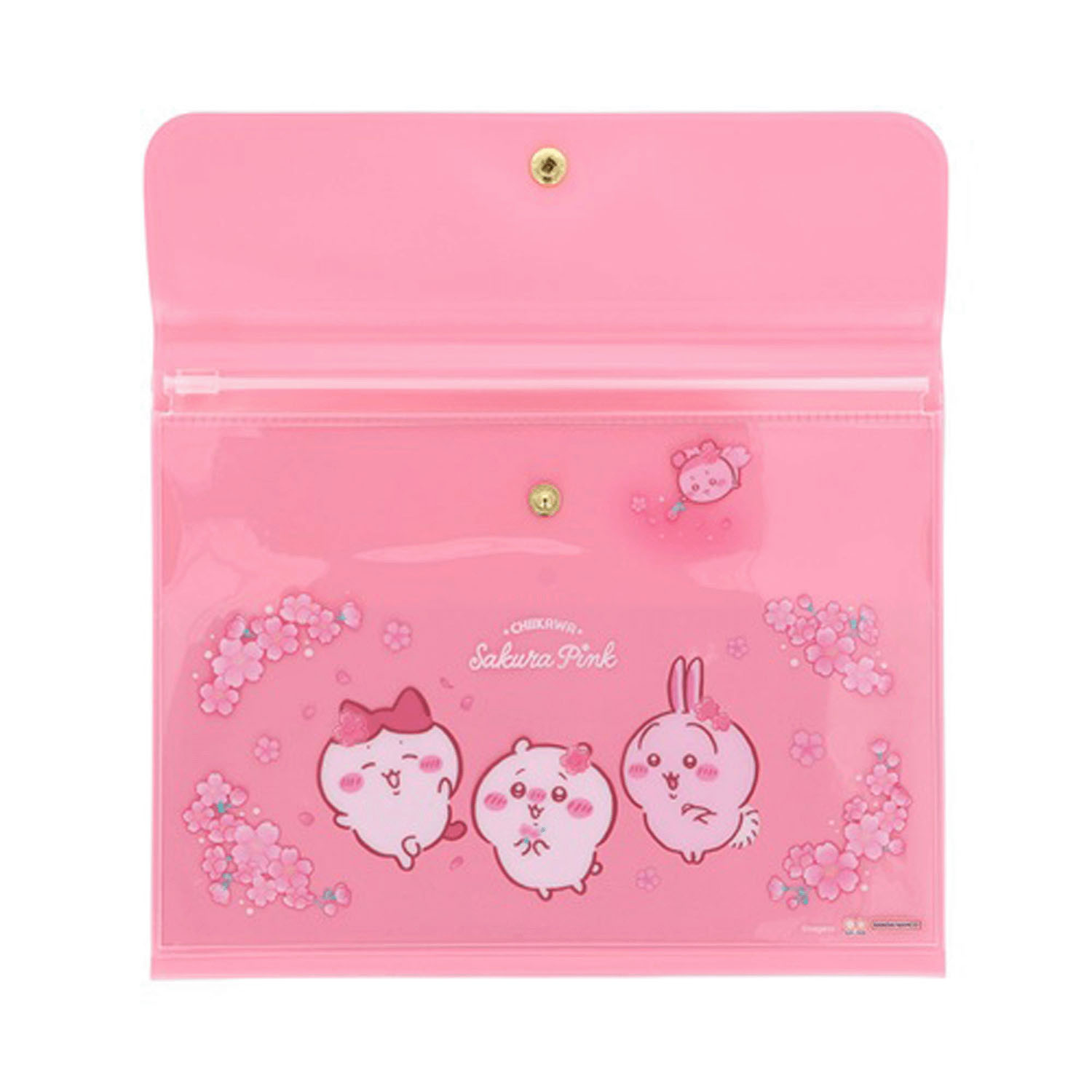 ちいかわ フラットケース Sakura Pink サクラ - 画像2