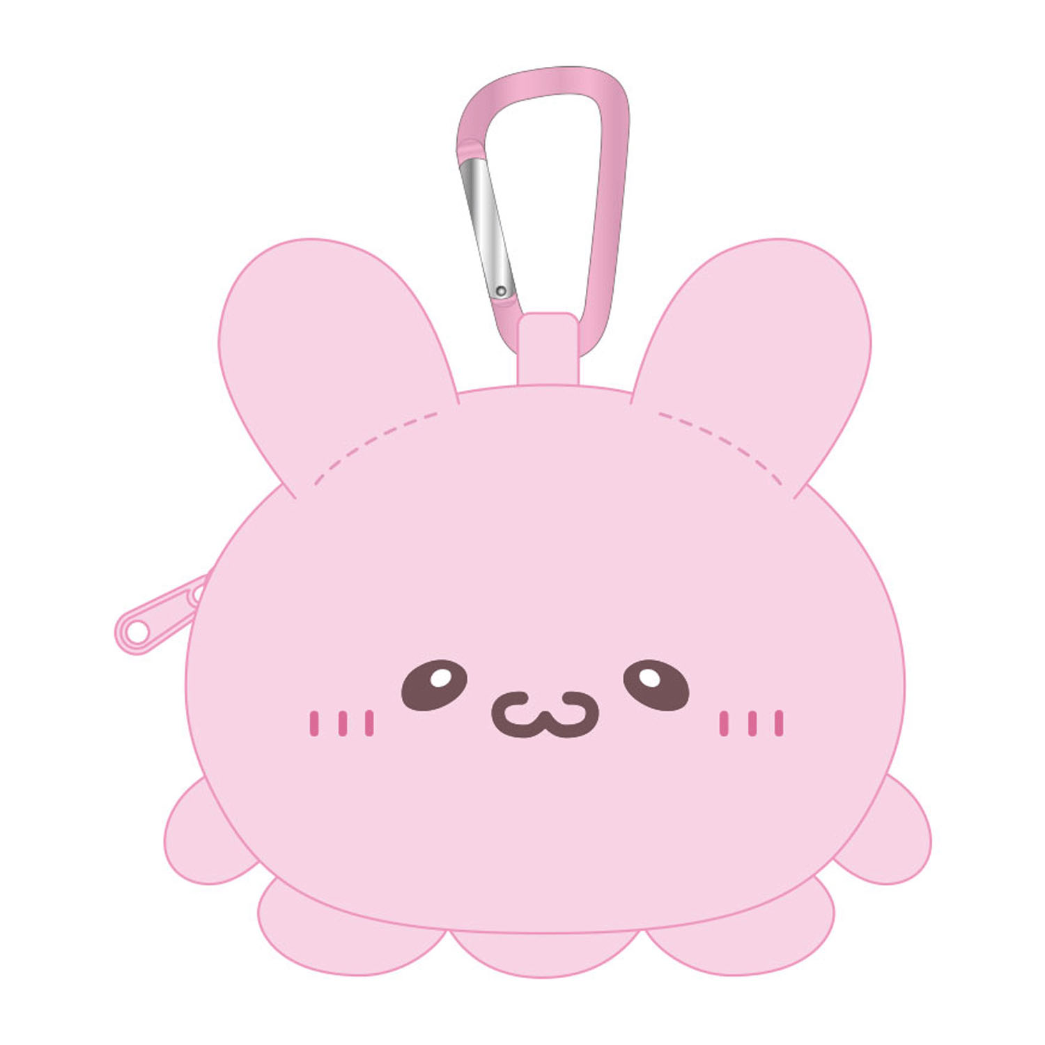 らぶいーず カラビナ付きぬいぐるみ ファスナーマスコット ぴょんちー - 画像1