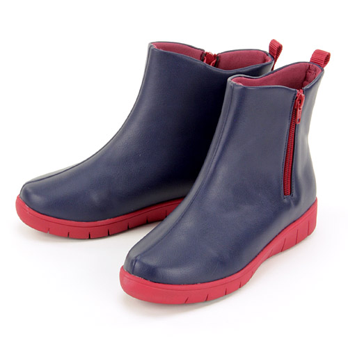 【ワイン：メーカー終了】パンジーレインブーツ 4944 婦人用 - 画像4