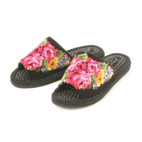 【15：在庫限り】シャンティ 健康スリッパ Lサイズ - 画像2