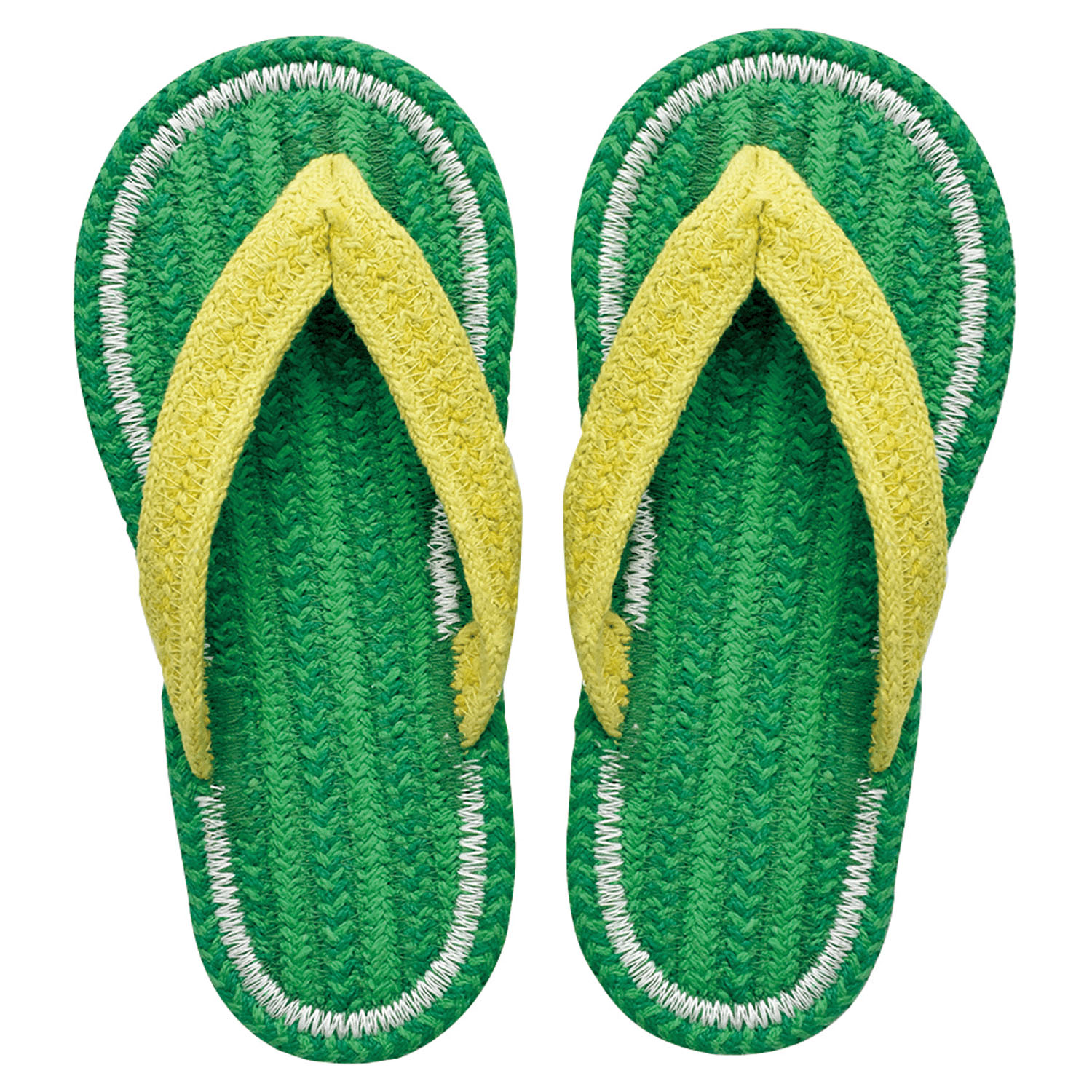 コットンサンダル レモンL - 画像1