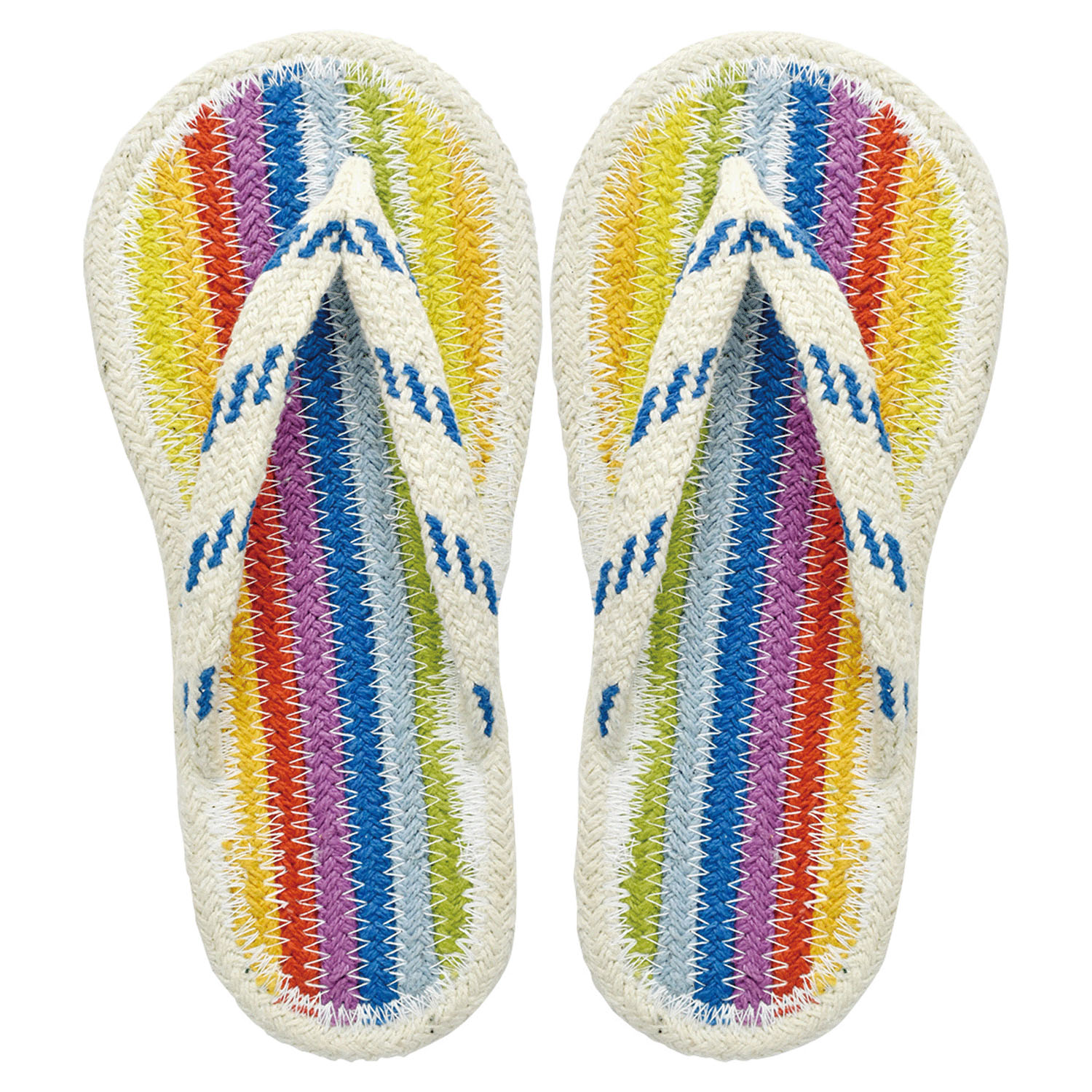 コットンサンダル レインボーL - 画像1