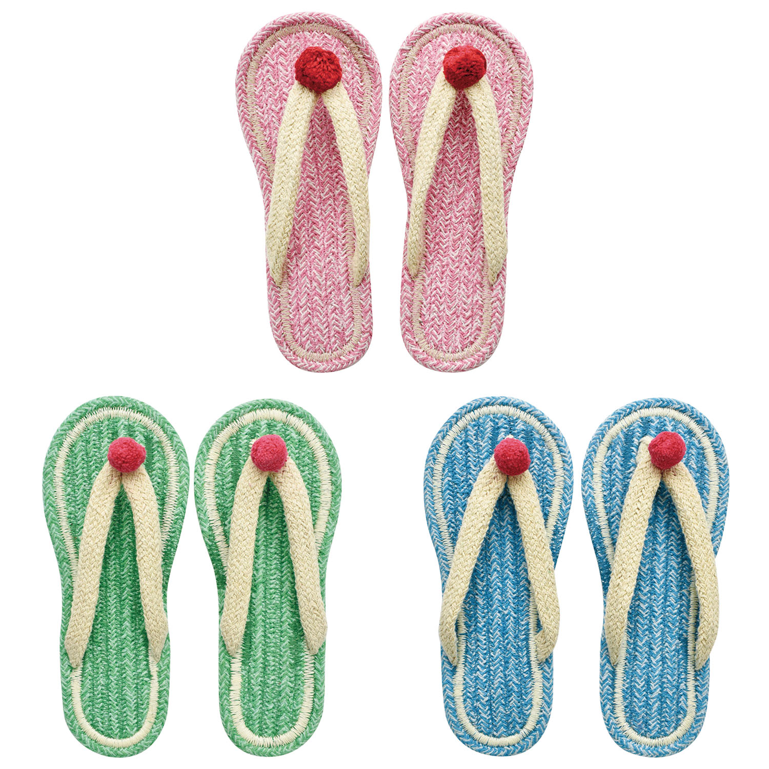 コットンサンダル クリームソーダ