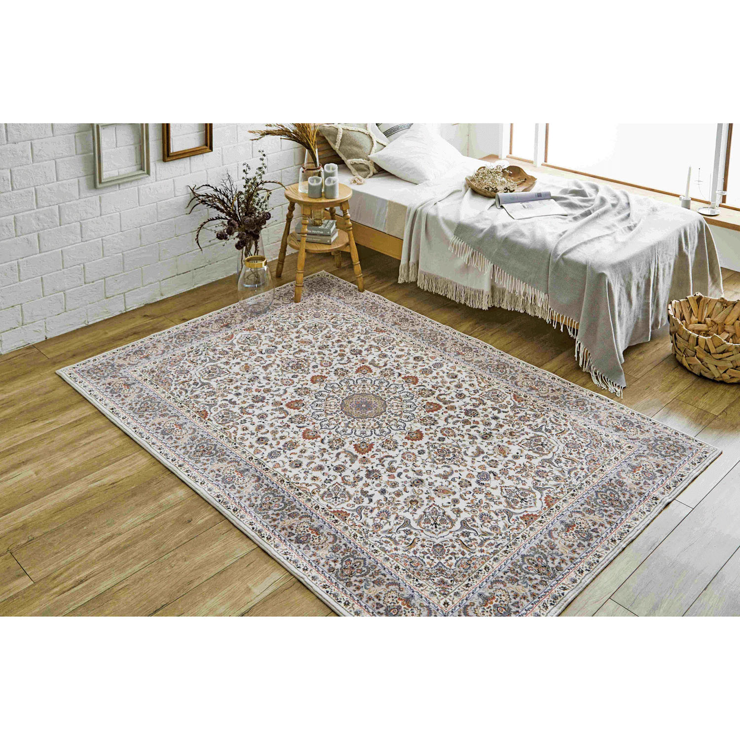 モケット調ラグ シャンティ 160x230cm - 画像1