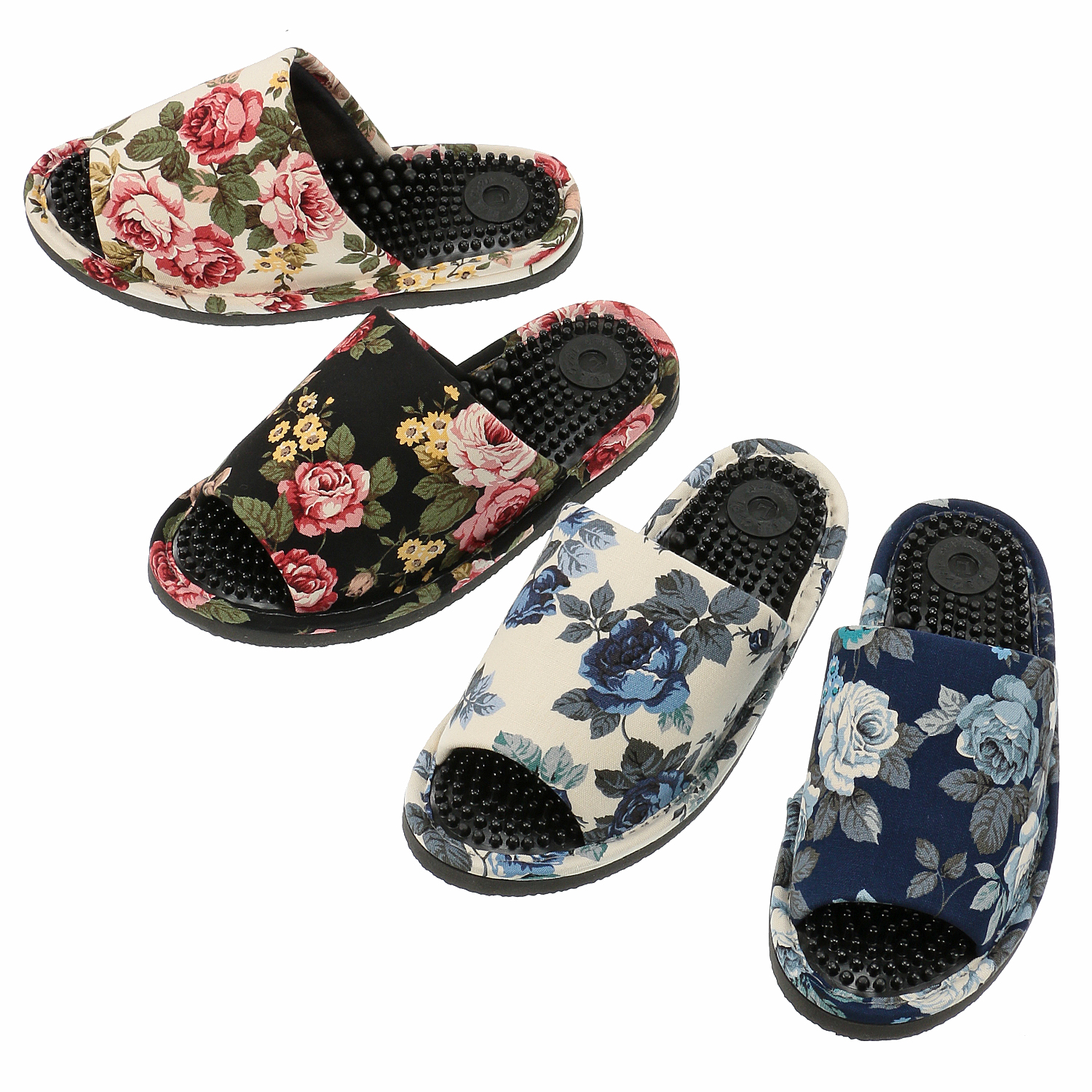 エレガントローズヘルシースリッパ Mサイズ - 画像1