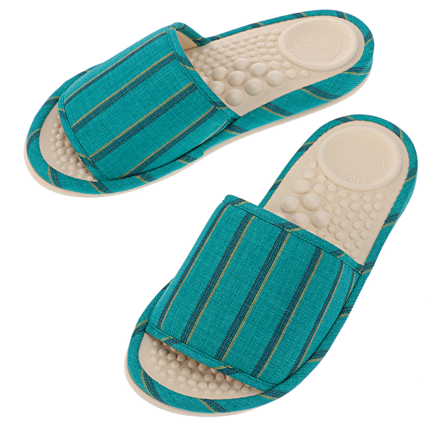 ストライプサラダボールL - 画像3