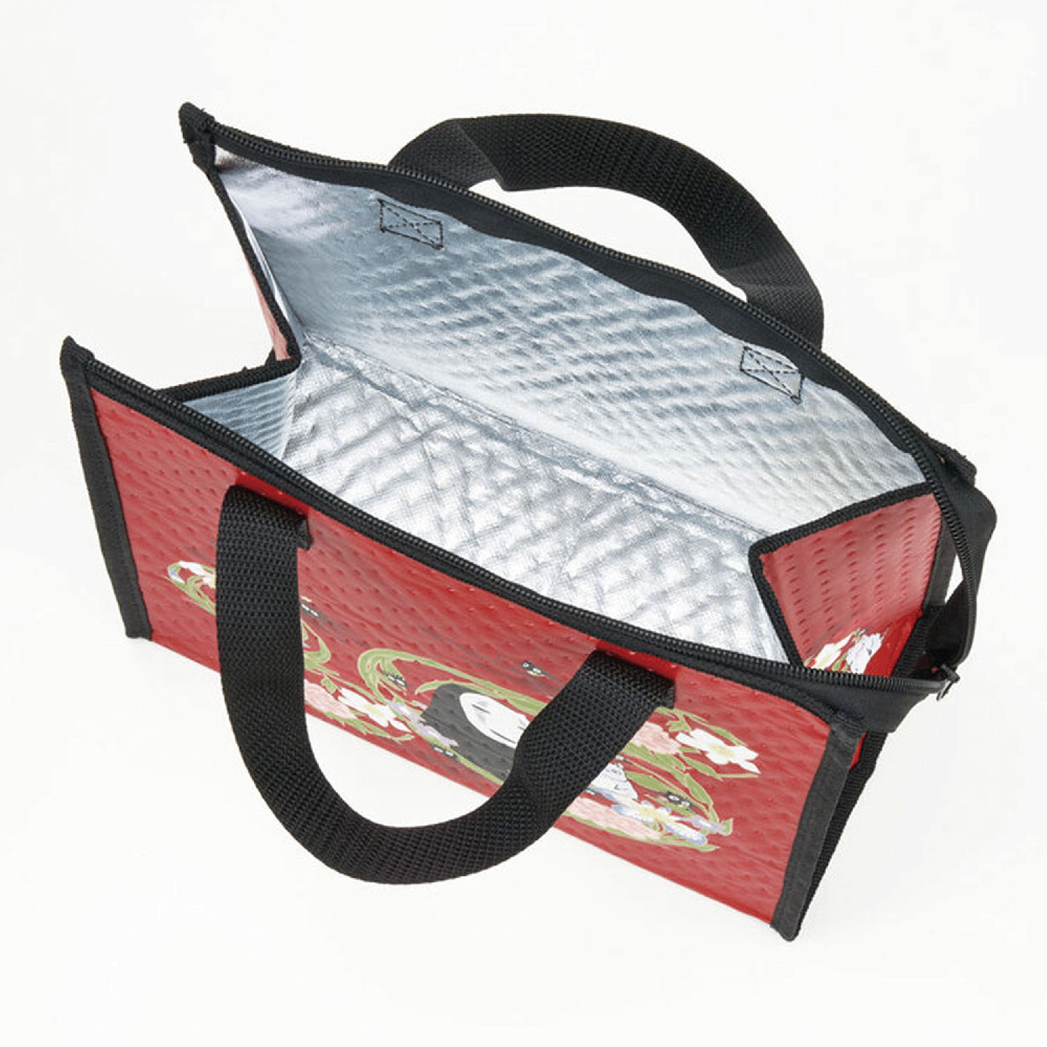 千と千尋の神隠し 不織布保冷バッグ カオナシえんじ - 画像2