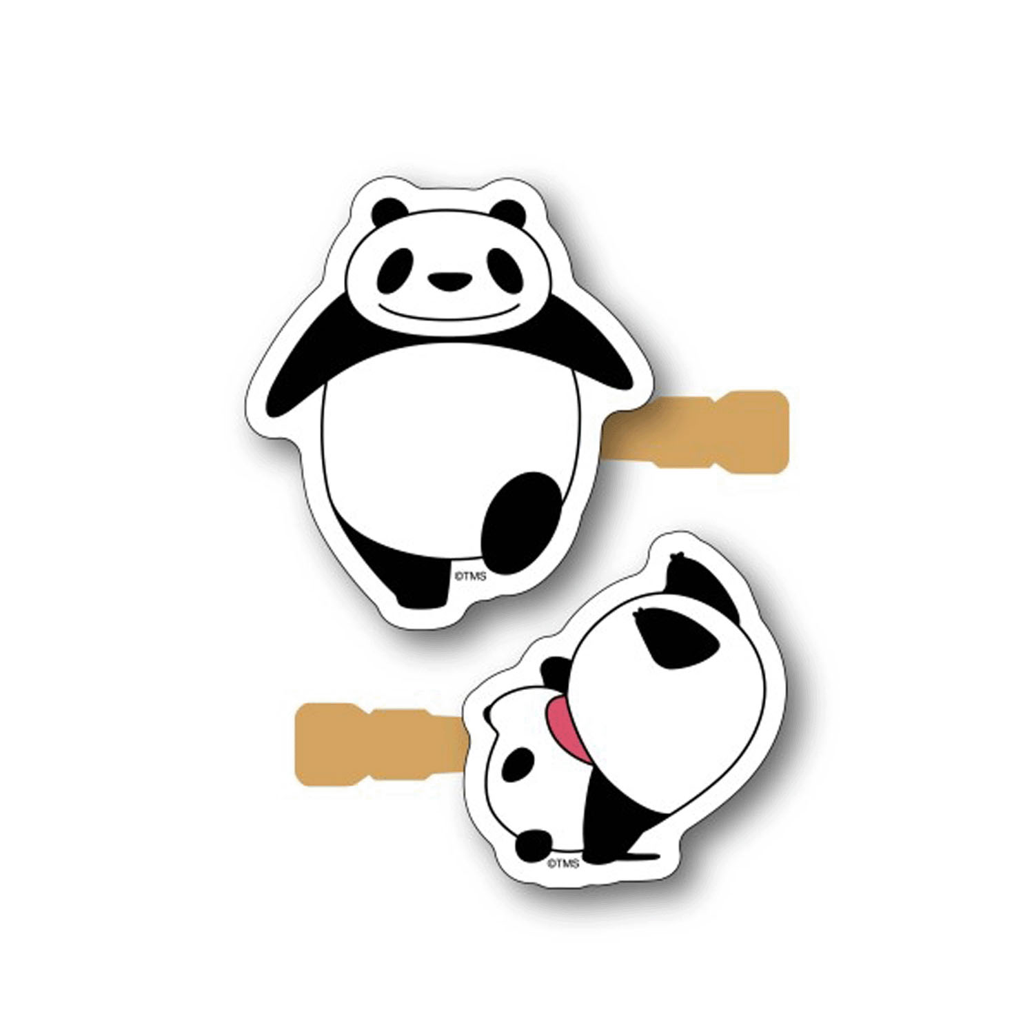 パンダコパンダ アクリルヘアクリップ - 画像3