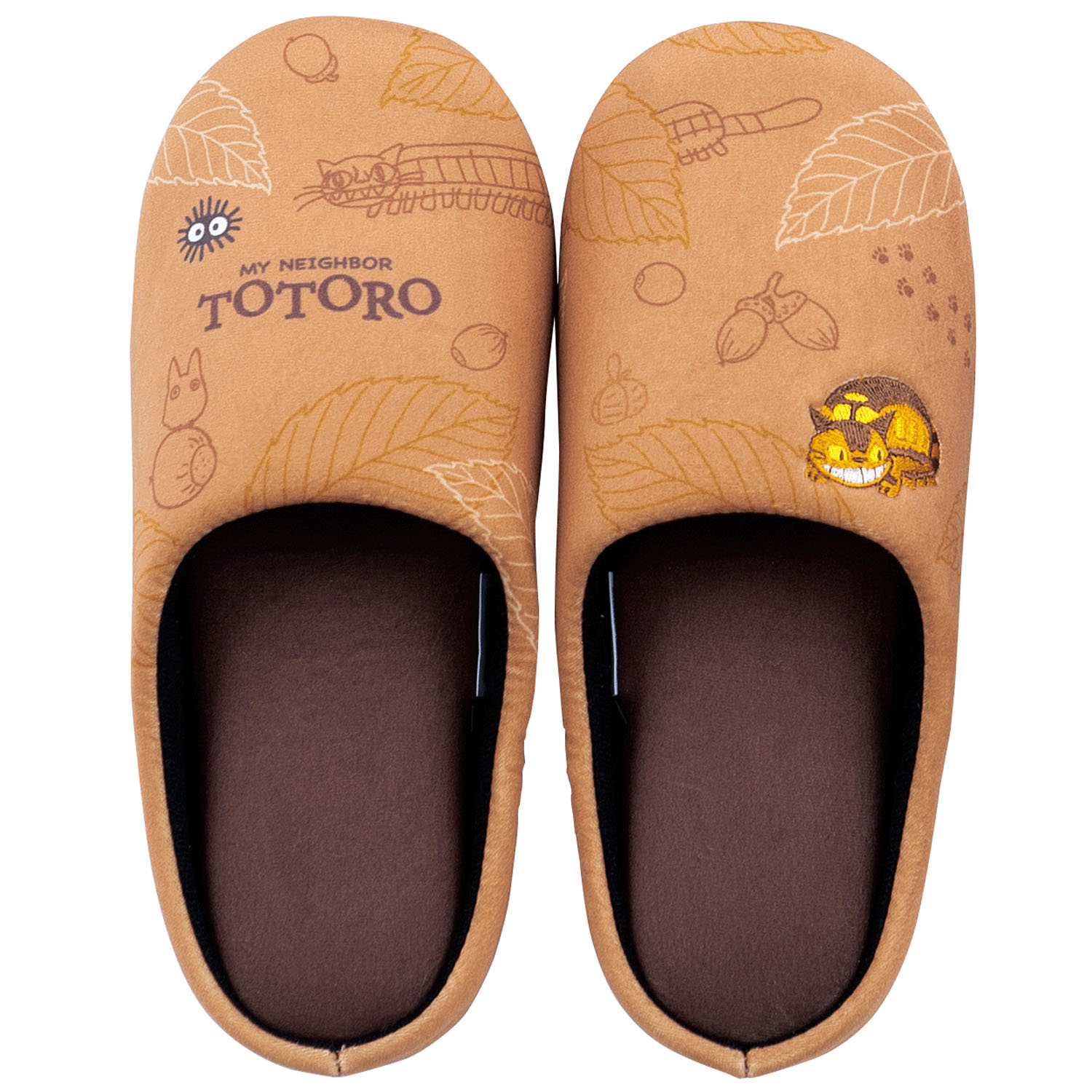 となりのトトロ ソフトスリッパ どんぐりネコバス - 画像1