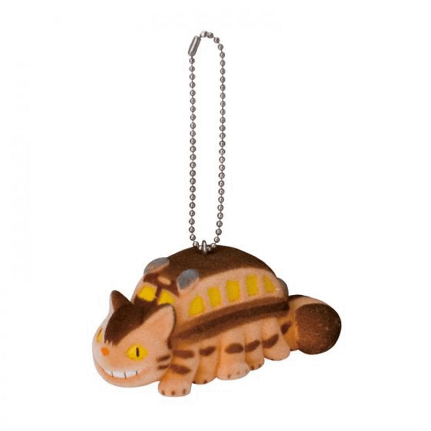 となりのトトロ フロッキングキーチェーン ネコバス - 画像1