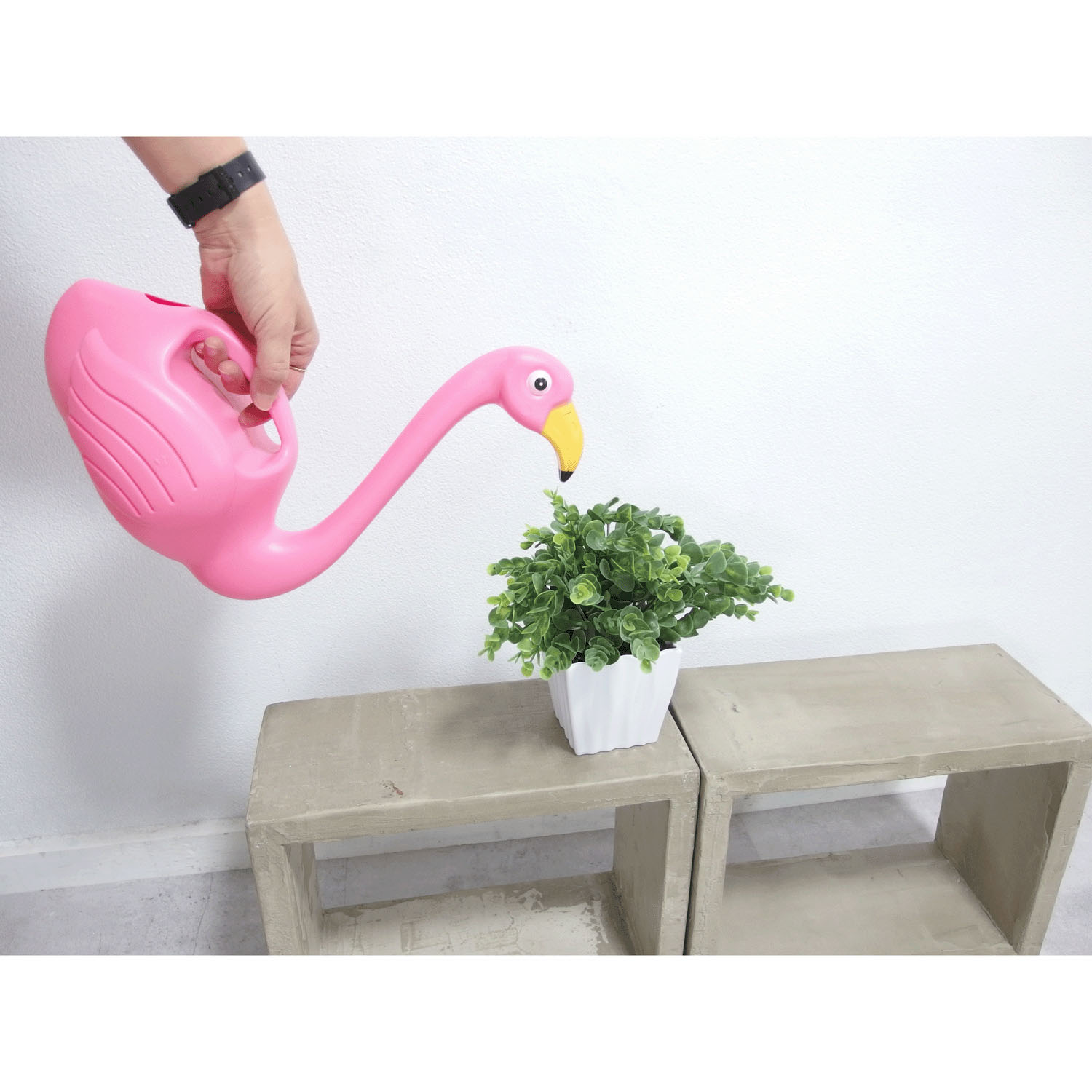 アニマル ウォータリングカン じょうろ フラン￥ミンゴ - 画像2