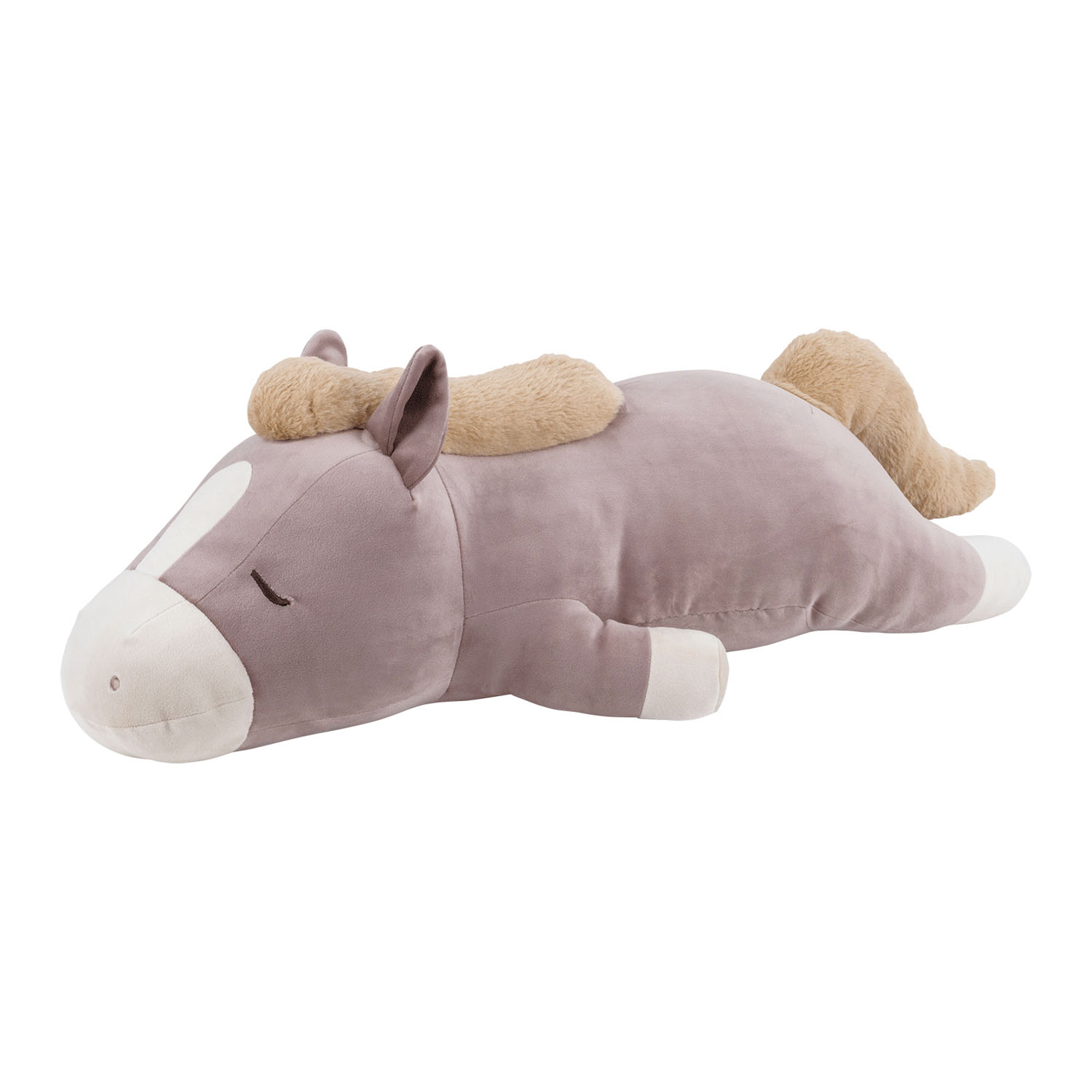 プレミアムねむねむアニマルズ抱きまくらL ウマのホーリー - 画像1