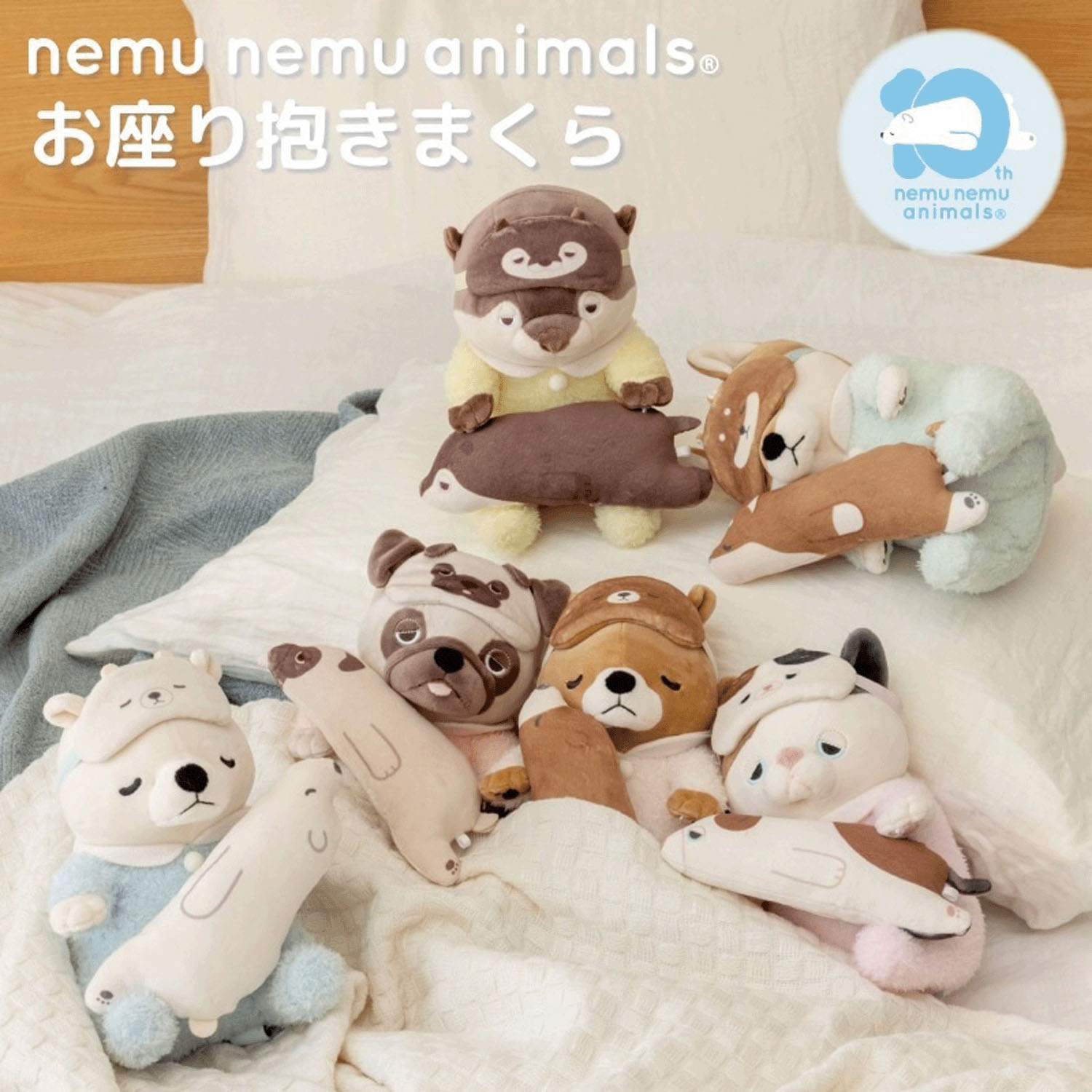 10周年限定商品 お座り抱きまくら枕 くるり - 画像6