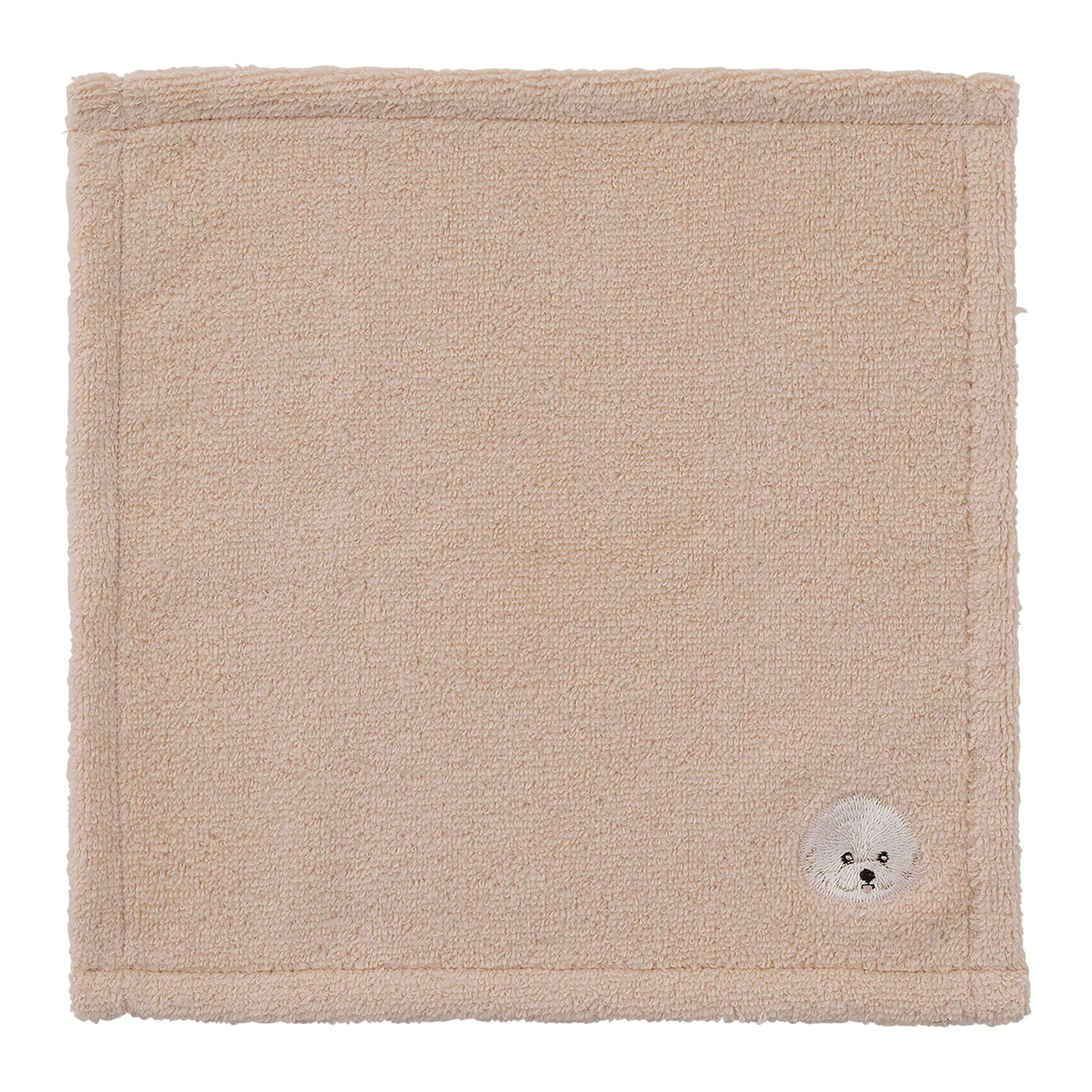 わんかち ハンカチタオル ビションフリーゼ - 画像1