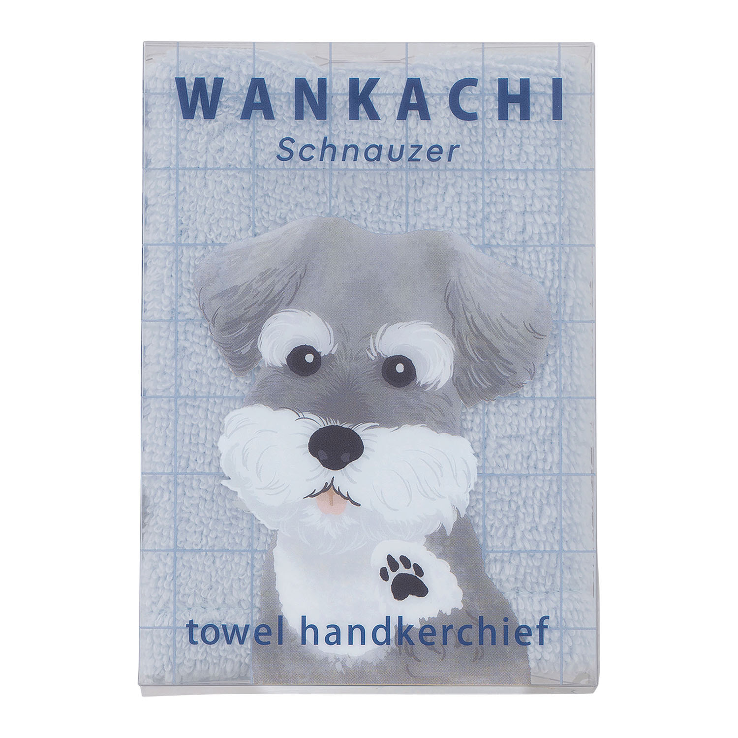 わんかち ハンカチタオル シュナウザー - 画像3