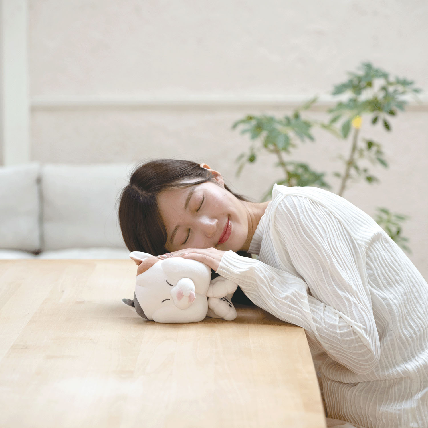 すきまあにまるずー ムギュッション しらたま - 画像7