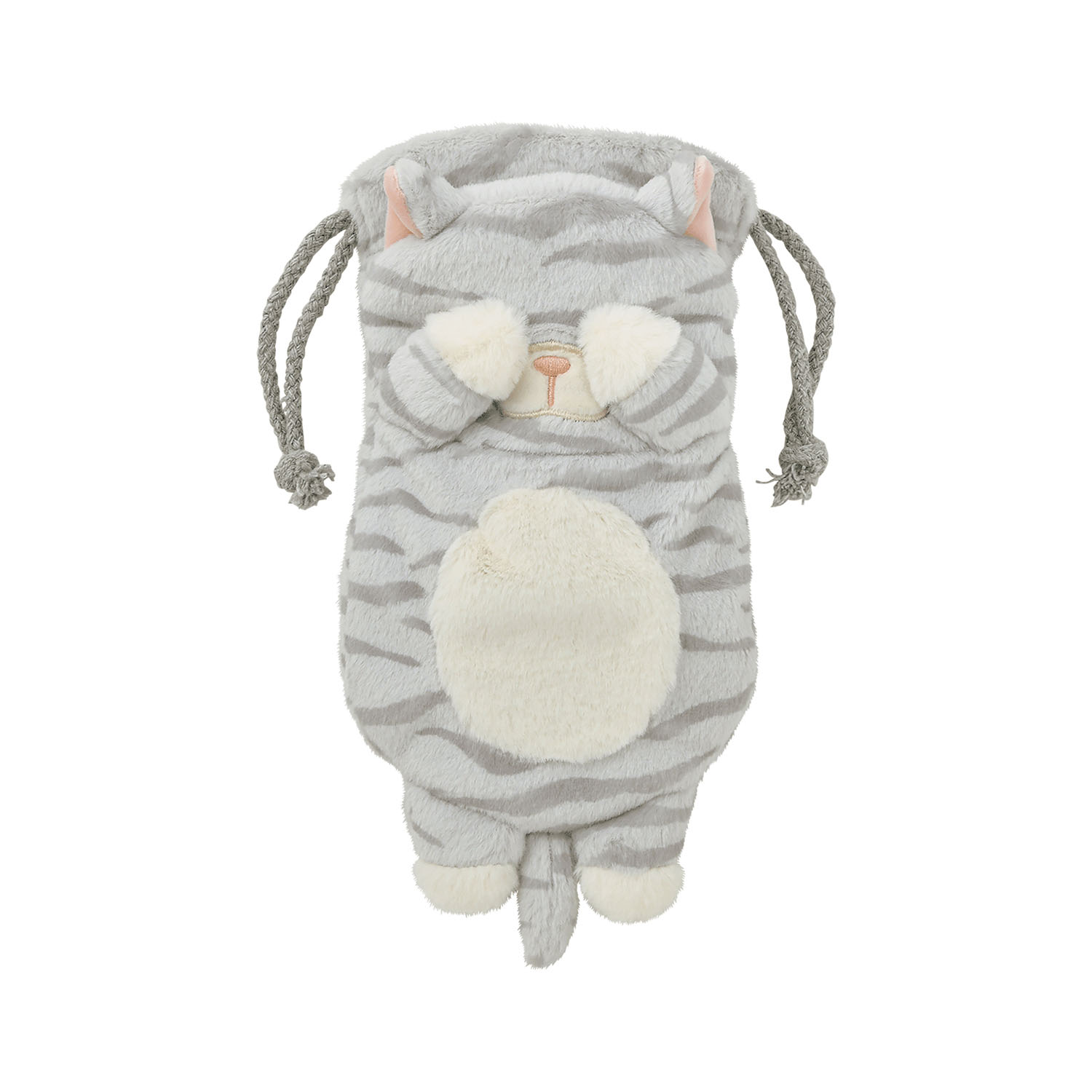 くびねっこ 巾着 サバトラ - 画像1