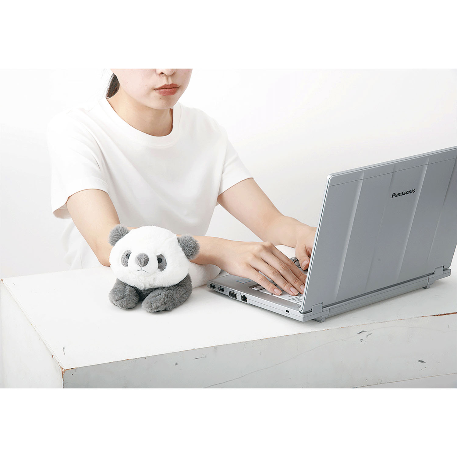 くたっとびより ミニクッションパンダ - 画像5