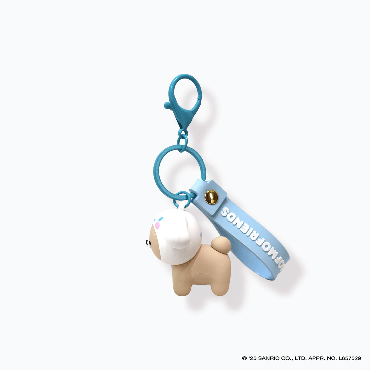 なかよしPVCキーホルダー シナモロール×ネザーランドワーフ - 画像3