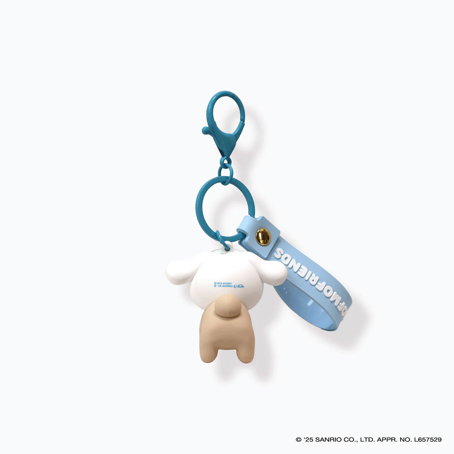 なかよしPVCキーホルダー シナモロール×ネザーランドワーフ - 画像4