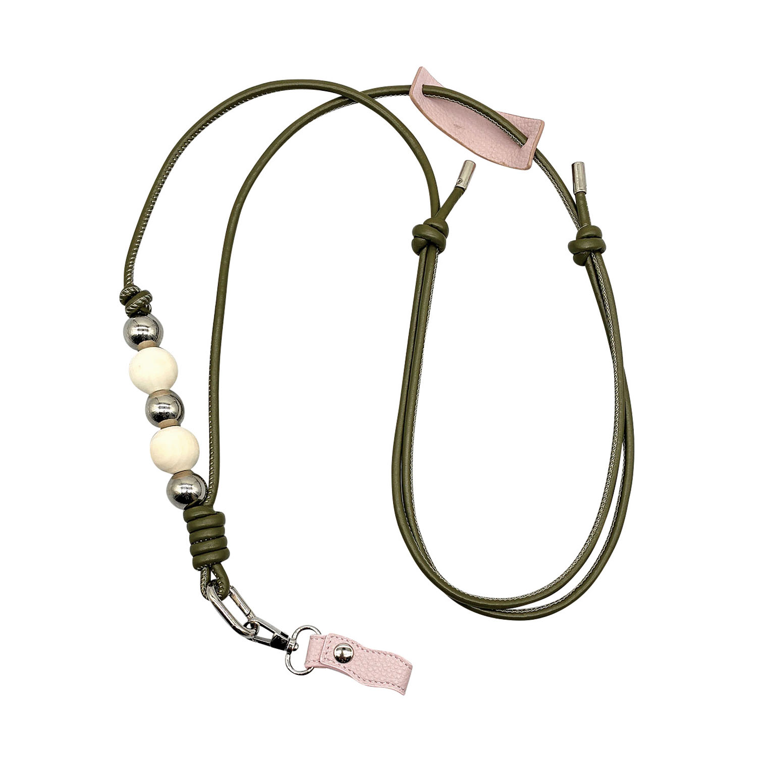 AO PUビーズショルダーストラップ - 画像7