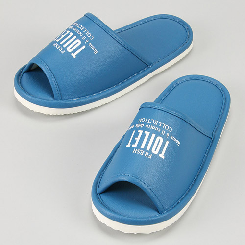 【グリーン・スカイブルー・ピンク：納期未定】ビニールトイレスリッパ - 画像7