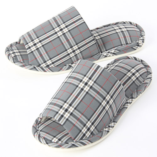 タータンチェックスリッパ 3L - 画像2