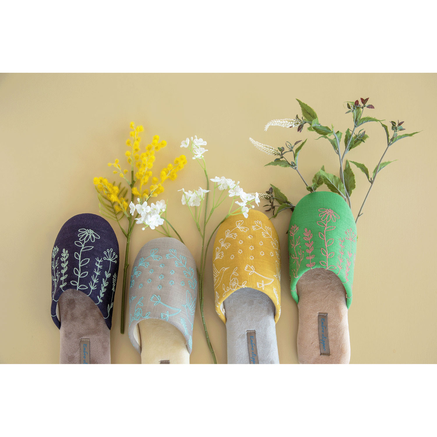 エンブロ ウォッシャブルスリッパ - 画像1