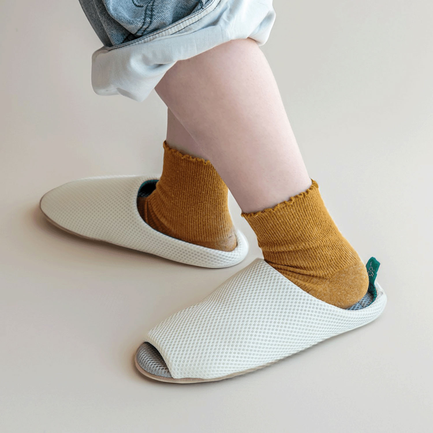 プロテックジャーニー 洗えるメッシュスリッパ - 画像1