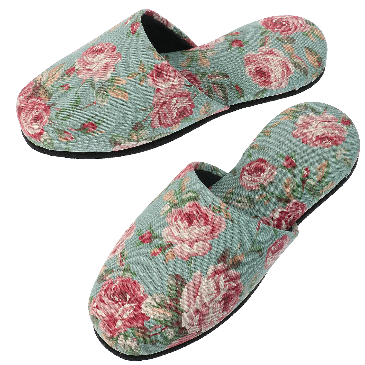 【31・73：在庫限り】麻混バラ吊り込みスリッパ - 画像6