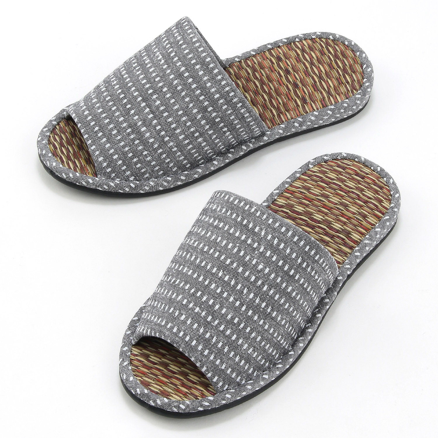 ラインドット畳中スリッパL - 画像2