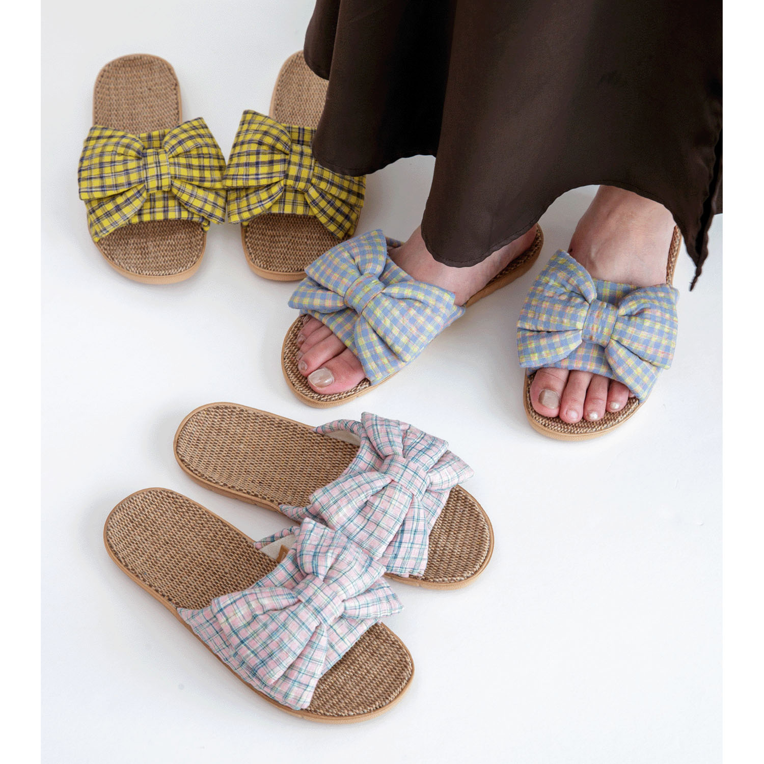 インアウトリボン スリッパ - 画像2