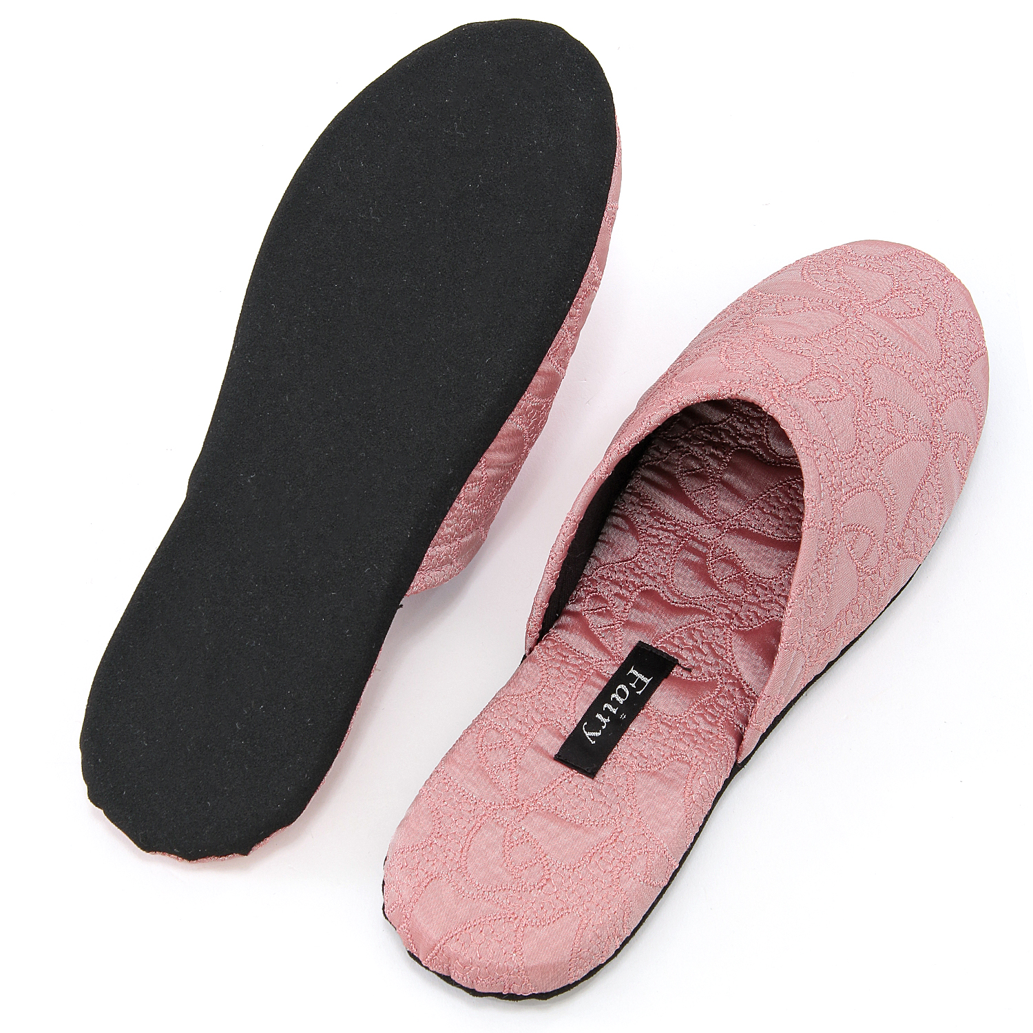 新サテンキルトスリッパ - 画像4