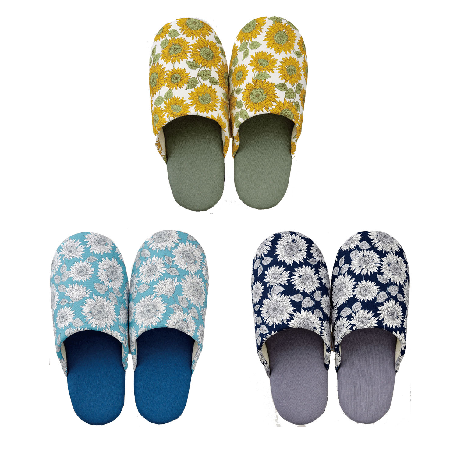 ひまわり スリッパ