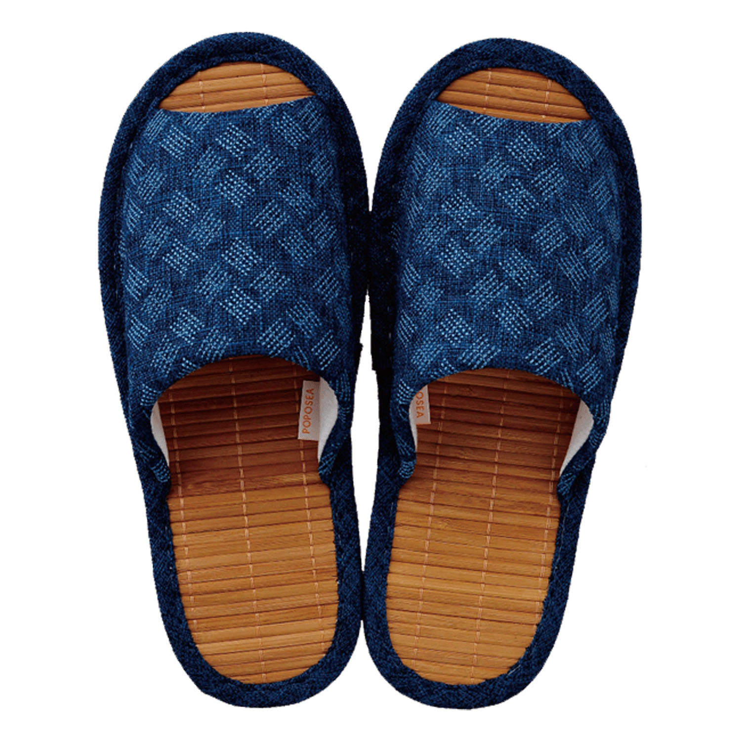 SASHIKO バンブースリッパL - 画像1