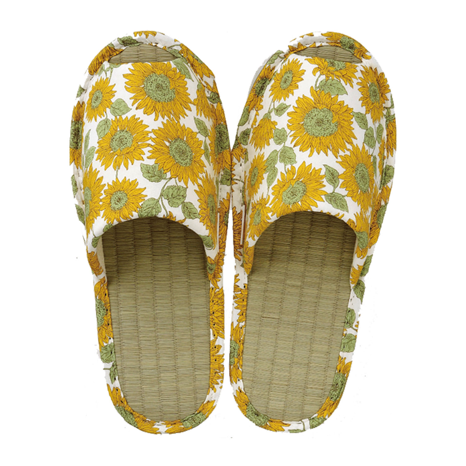 ひまわり い草スリッパ - 画像2