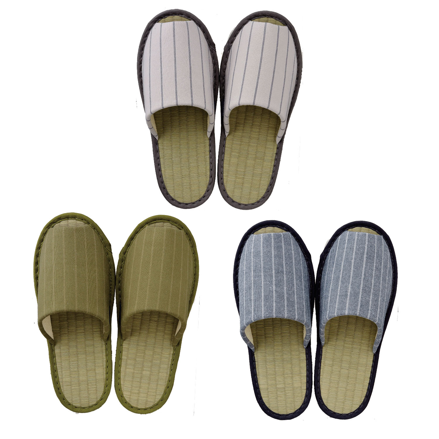 ファザー い草スリッパL - 画像1