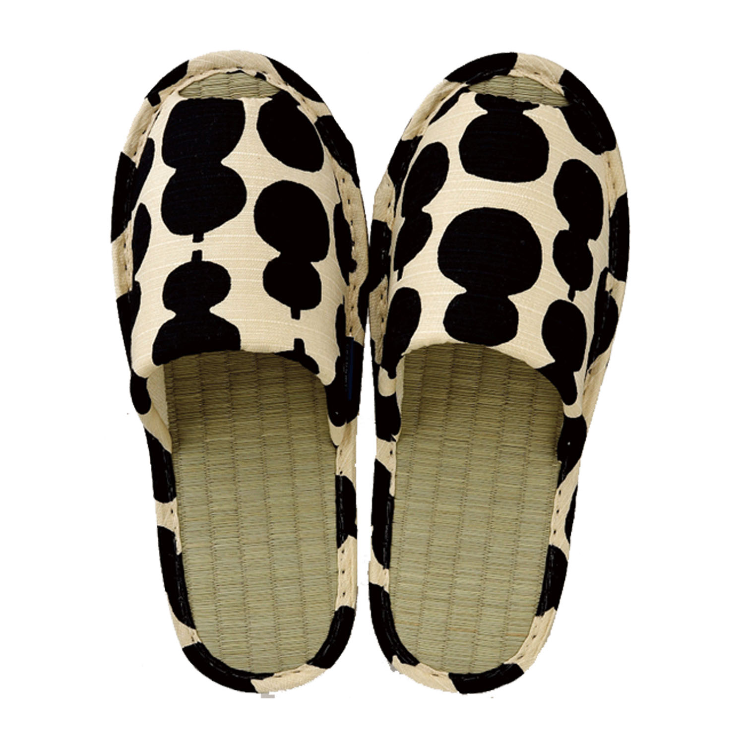 シンプルモダン い草スリッパL - 画像2